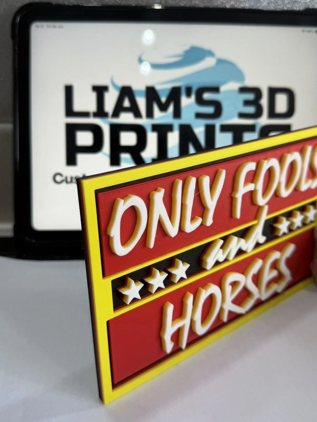 Decorative Only Fools And Horses Tv Film Room Sign Display Logo Pops