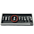 Decorative The X Files TV Show Logo Box Sign 3D Print Shelf Display 2 Sizes