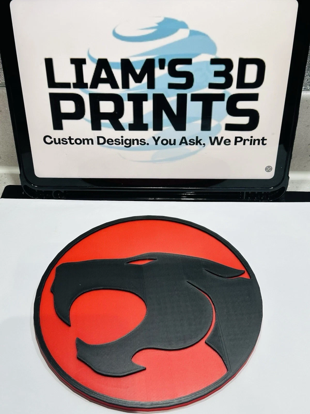 Decorative Thundercats TV Show Logo Wall Plaque 3D Print