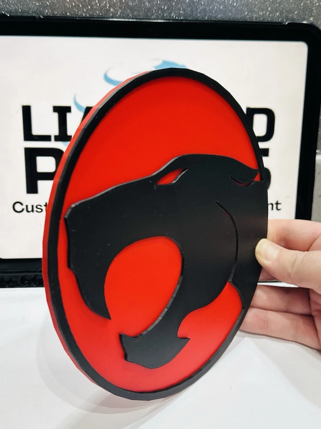 Decorative Thundercats TV Show Logo Wall Plaque 3D Print