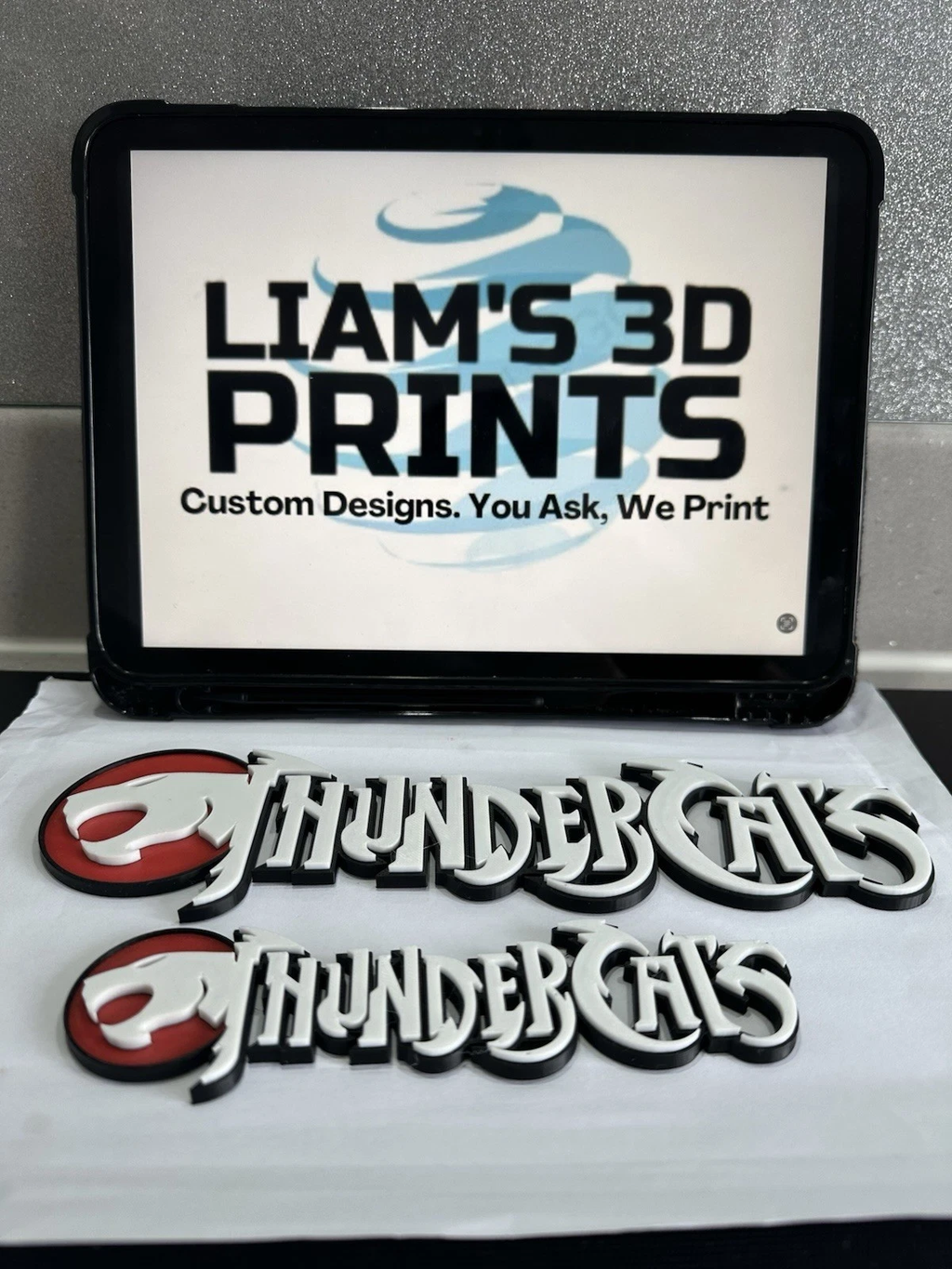Decorative Thundercats Logo TV Show 3D Print 2 Sizes