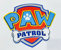 Decorative Paw Patrol TV Show Kids Logo Wall Plaque 3D Print