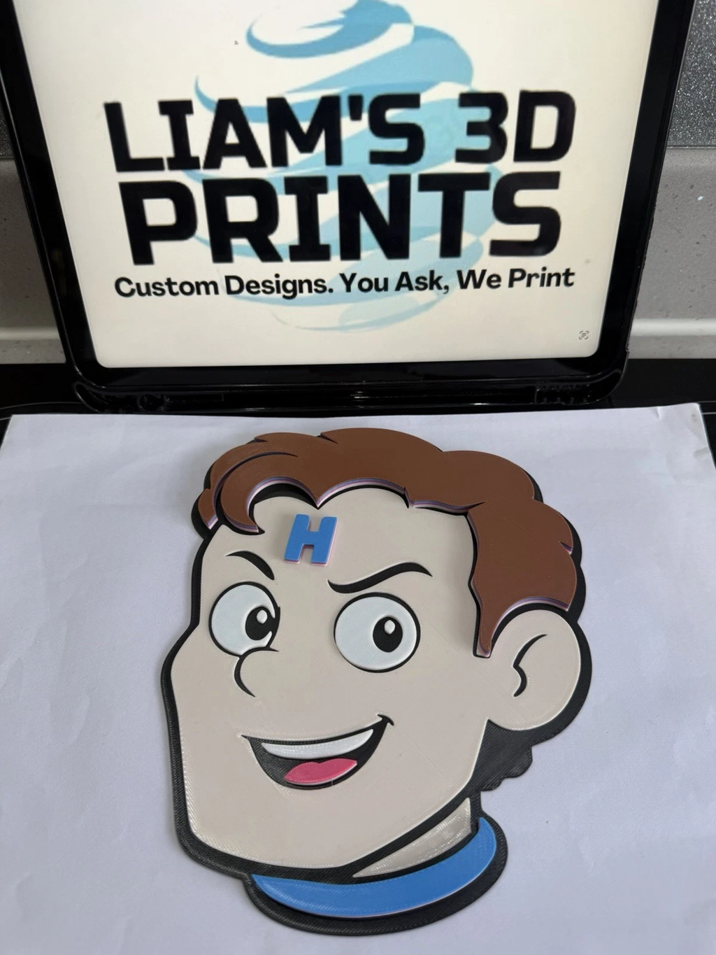 Decorative Red Dwarf Character Faces wall logo Sign Display