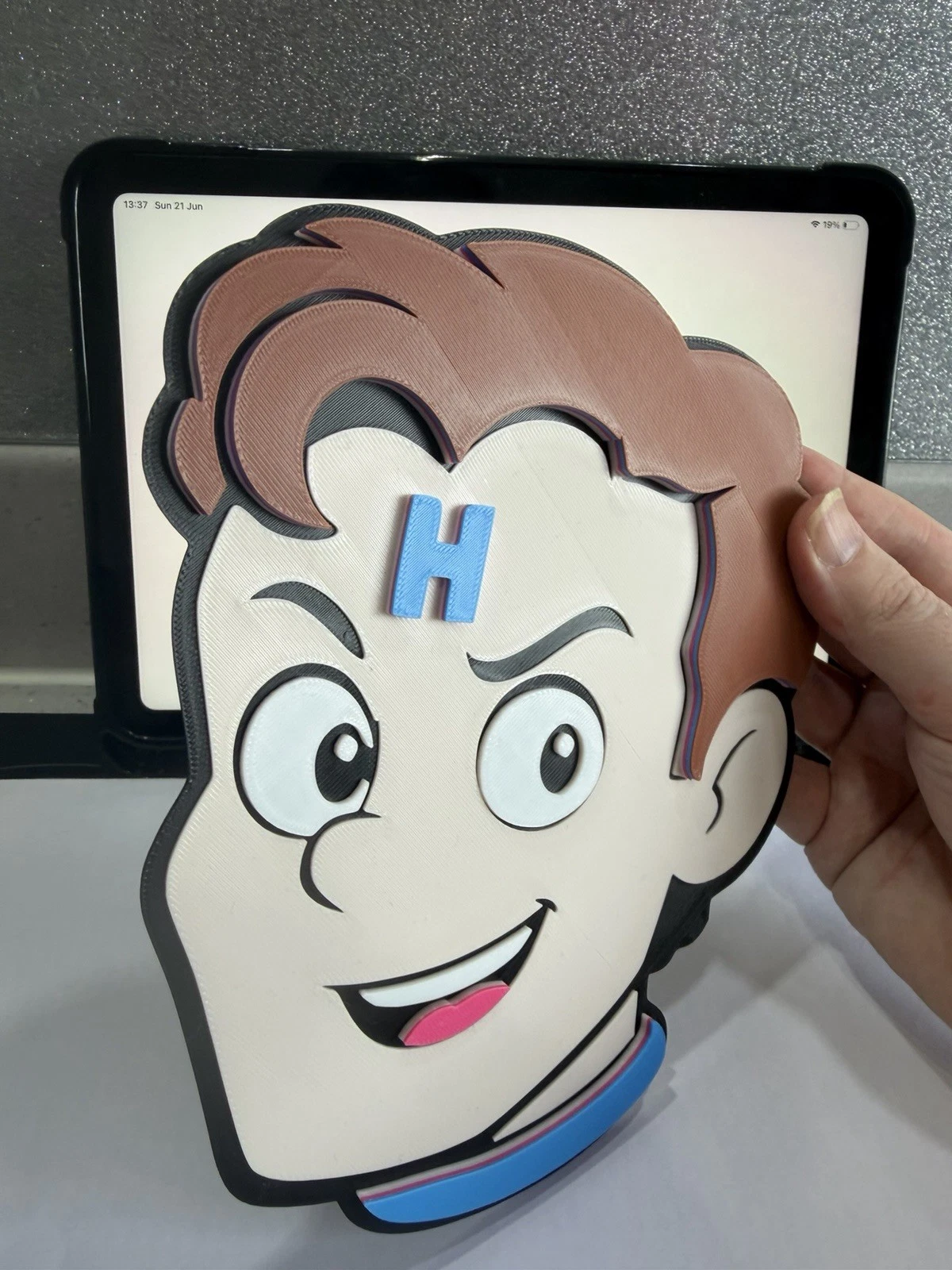 Decorative Red Dwarf Character Faces wall logo Sign Display