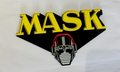 Decorative MASK TV Wall Plaque logo Sign Display Pops 3D Print