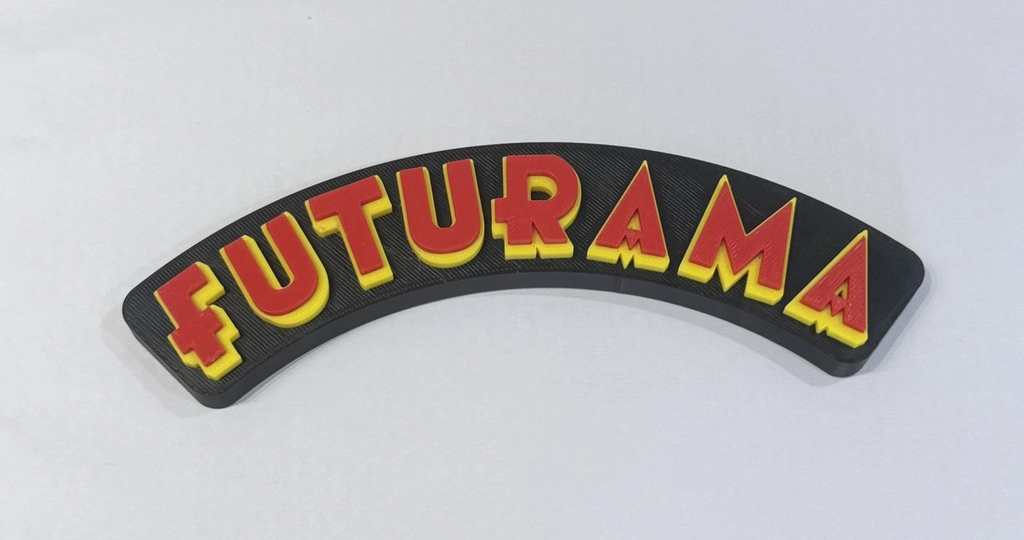 Decorative Futurama TV Cartoon Retro Kids logo Sign Display Pop