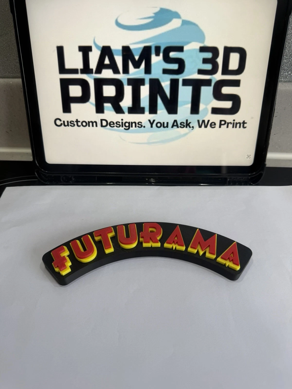 Decorative Futurama TV Cartoon Retro Kids logo Sign Display Pop