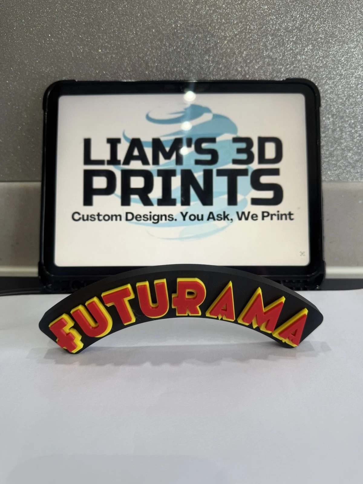 Decorative Futurama TV Cartoon Retro Kids logo Sign Display Pop