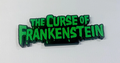 Decorative The Curse Of Frankenstein Film TV logo Sign Display Pops Horror
