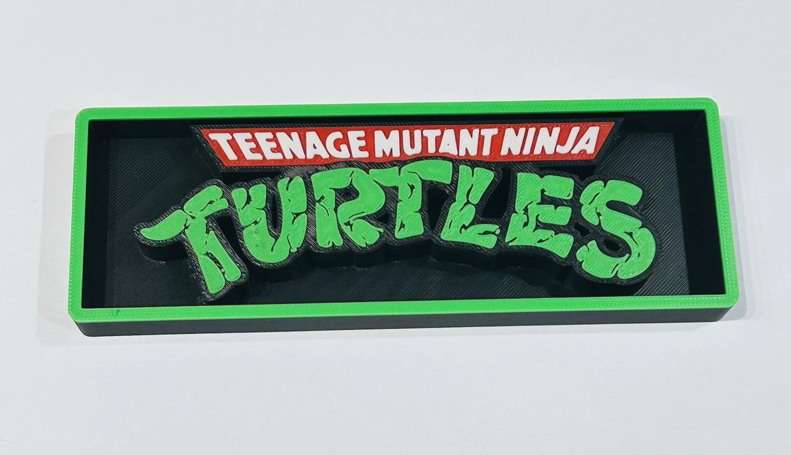 Decorative Teenage Mutant Ninja Turtles Logo Sign Display Cinema S17.5cm L22cm