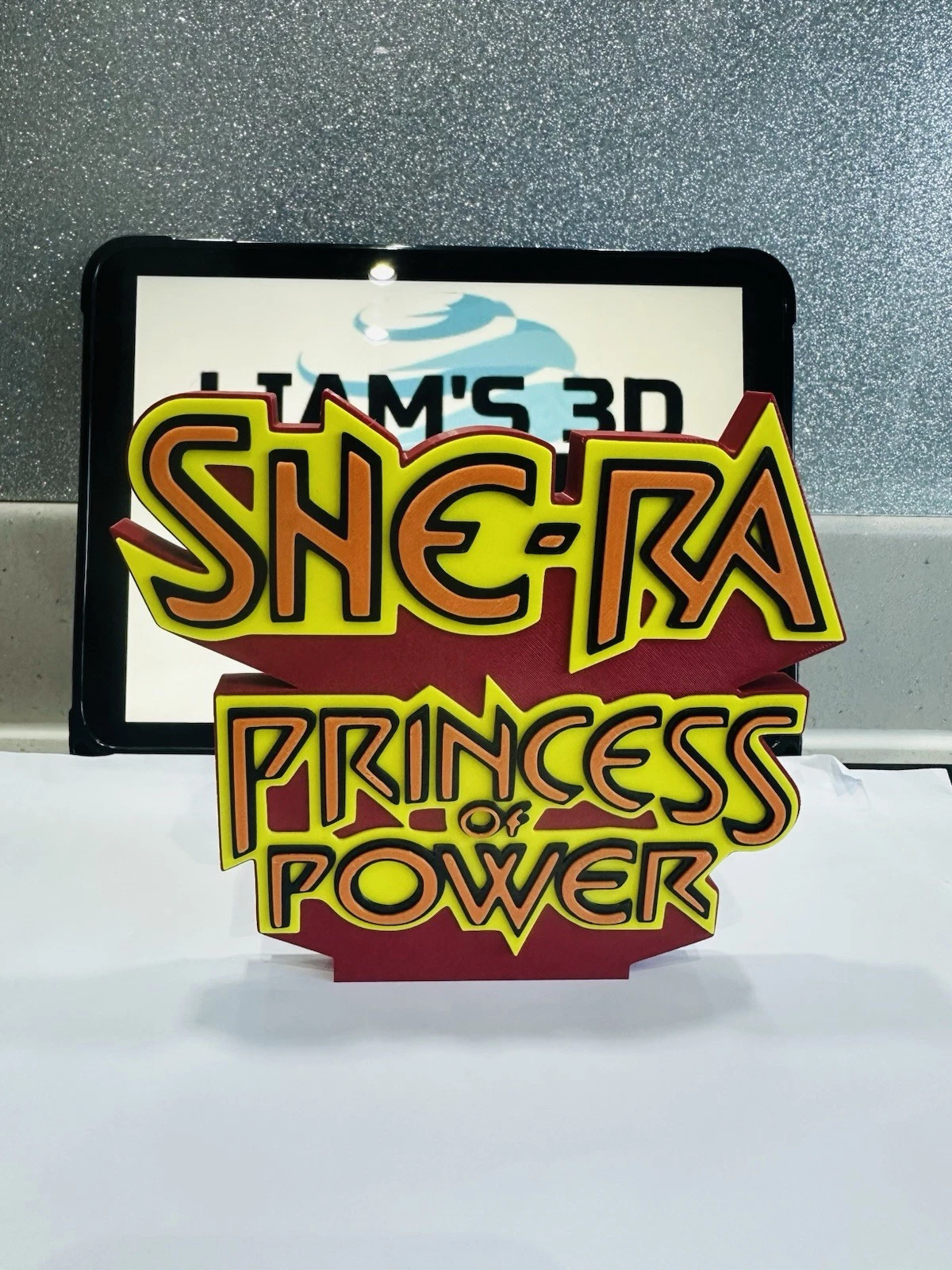 Decorative she-ra SHE RA Princess of power self standing logo Sign Display