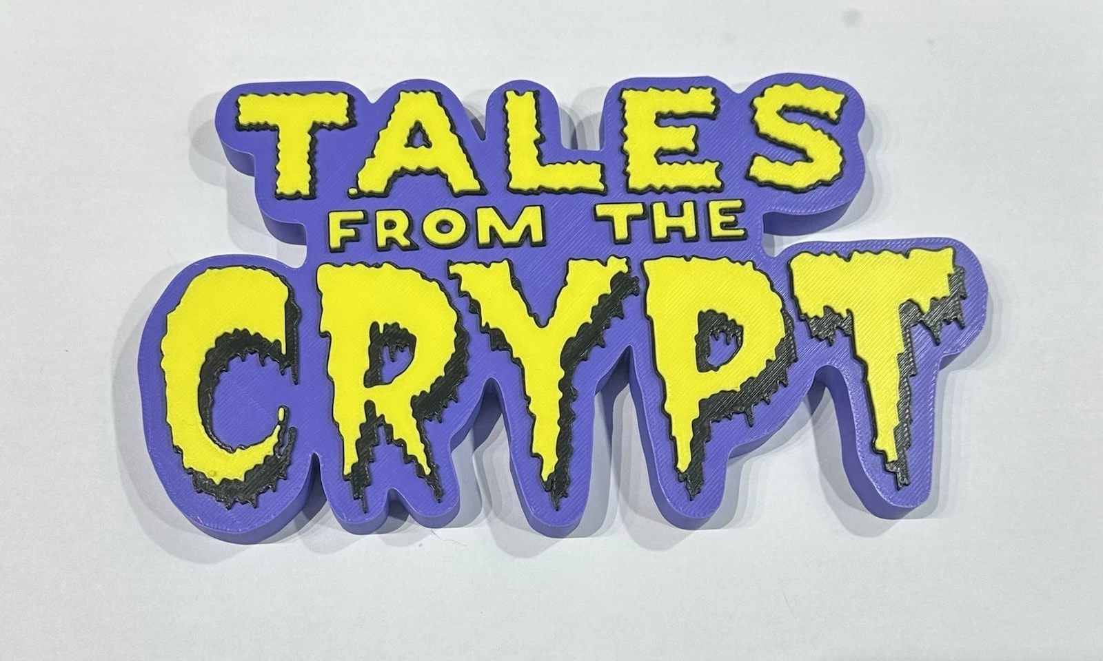 Decorative Tales From The Crypt TV Show Self Standing logo display Room Horror