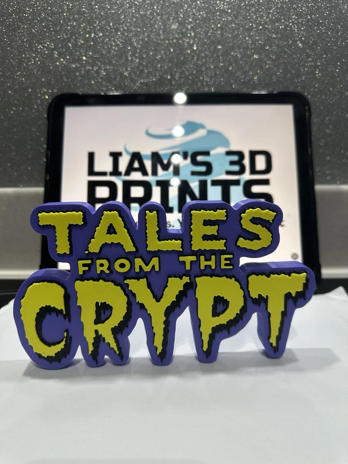 Decorative Tales From The Crypt TV Show Self Standing logo display Room Horror