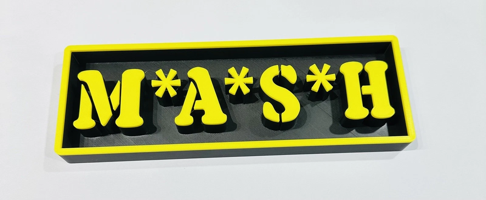 Decorative M*A*S*H MASH Box TV Logo Sign Display Cinema s17.5cm L 22cm