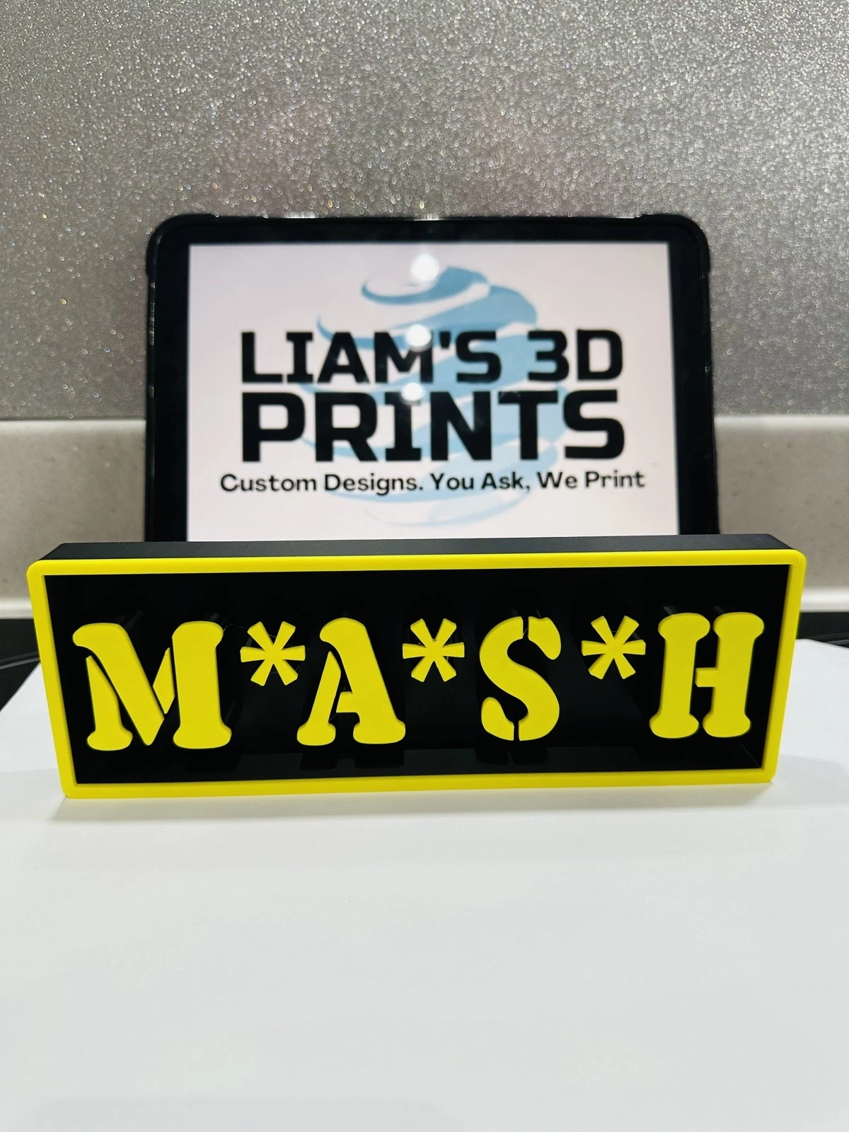 Decorative M*A*S*H MASH Box TV Logo Sign Display Cinema s17.5cm L 22cm
