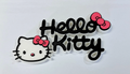 Decorative Hello Kitty TV Film logo Sign Display Pops