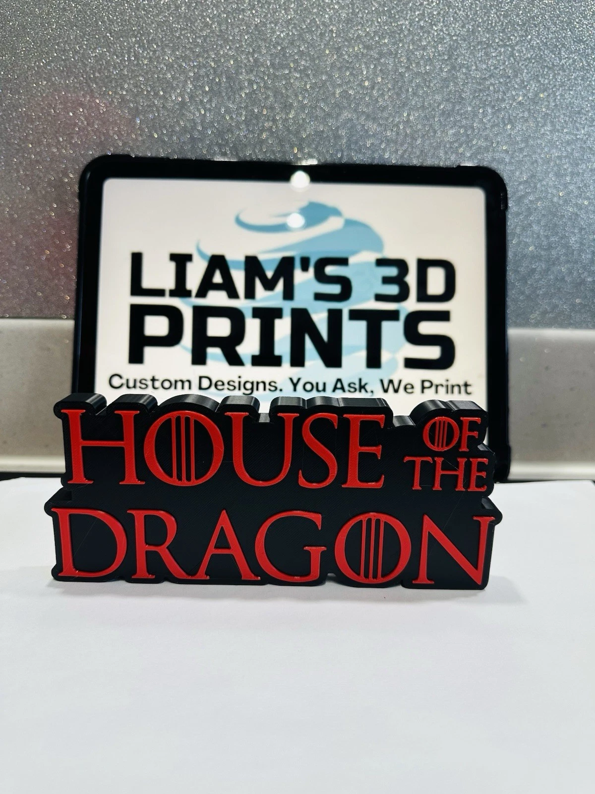 Decorative Game Of Thrones House Of Dragons Film Room Sign Display Logo Pops