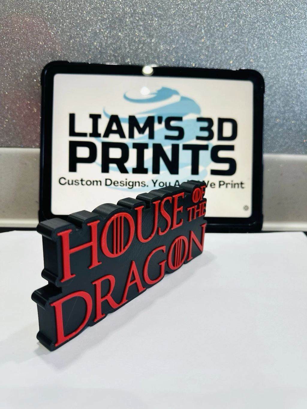 Decorative Game Of Thrones House Of Dragons Film Room Sign Display Logo Pops