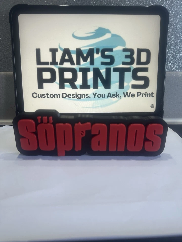 Decorative The Sopranos Film Logo Sign Display Cinema