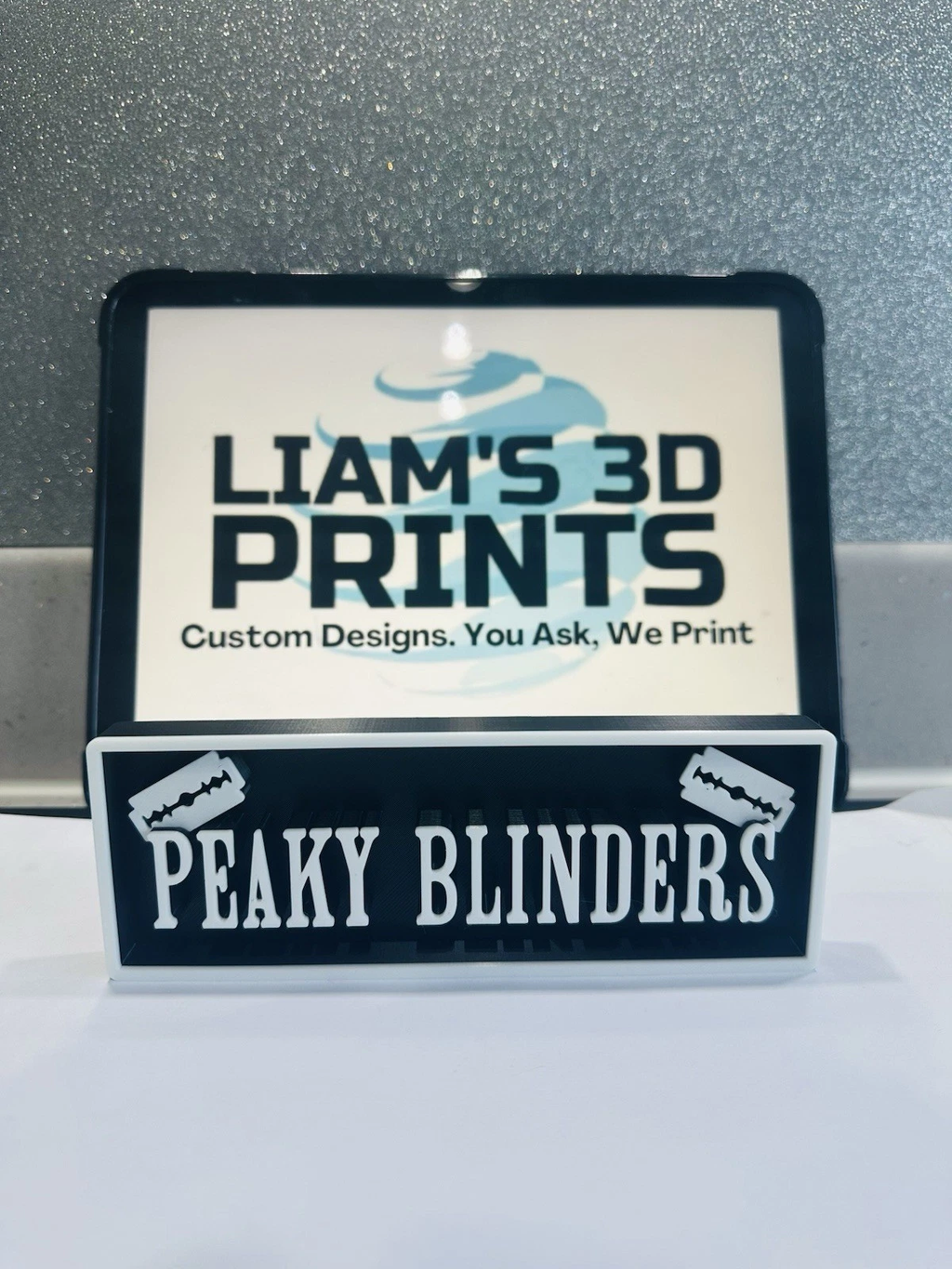 Decorative The Peaky Blinders Logo Sign Display Cinema small 17.5cm Large 22cm