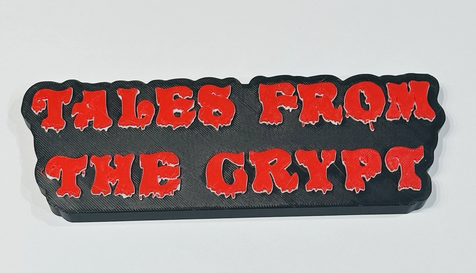 Decorative Tales From The Crypt Film Self Standing logo display pops Room Horror