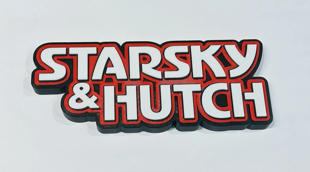 Decorative Starsky & Hutch TV Film logo Sign Display Pops