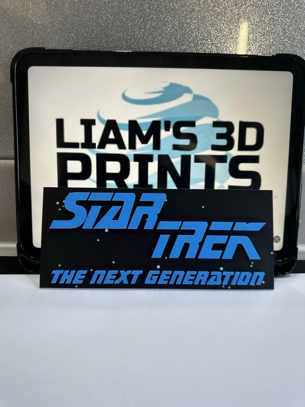 Decorative Star Trek logo Sign Display Wall Room