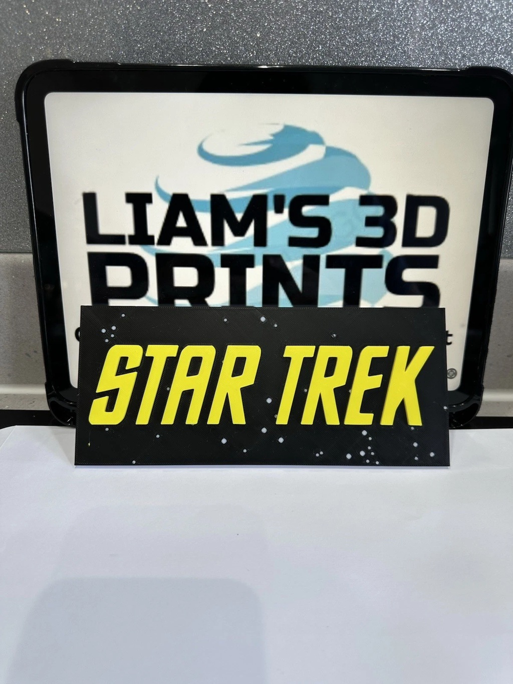 Decorative Star Trek flat logo Sign Display Wall Room