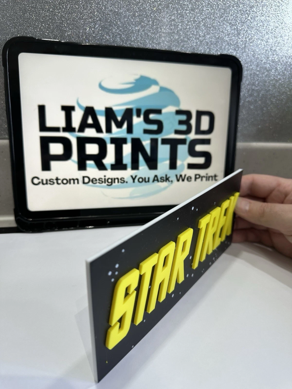 Decorative Star Trek flat logo Sign Display Wall Room