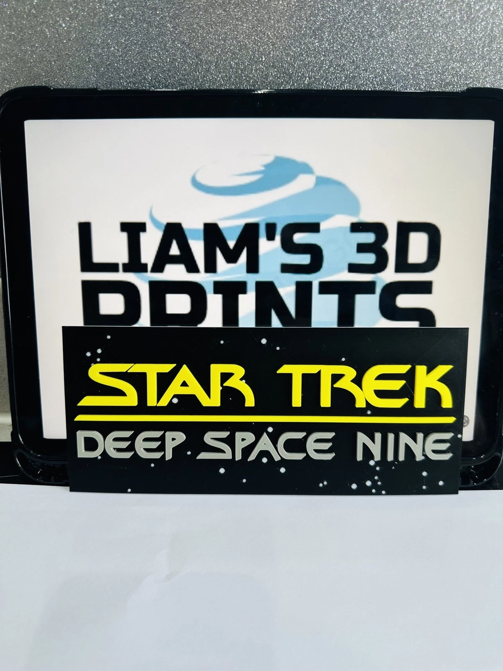 Decorative Star Trek deep space nine flat logo Sign Display Wall Room