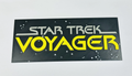 Decorative Star Trek Voyager logo Sign Display Wall Room