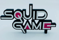 Decorative Squid games Netflix 1 2 3 Tv Film Room Sign Display Logo Pops