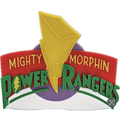 Decorative Mighty Morphin Power Rangers logo Sign Display Pops 3D TV