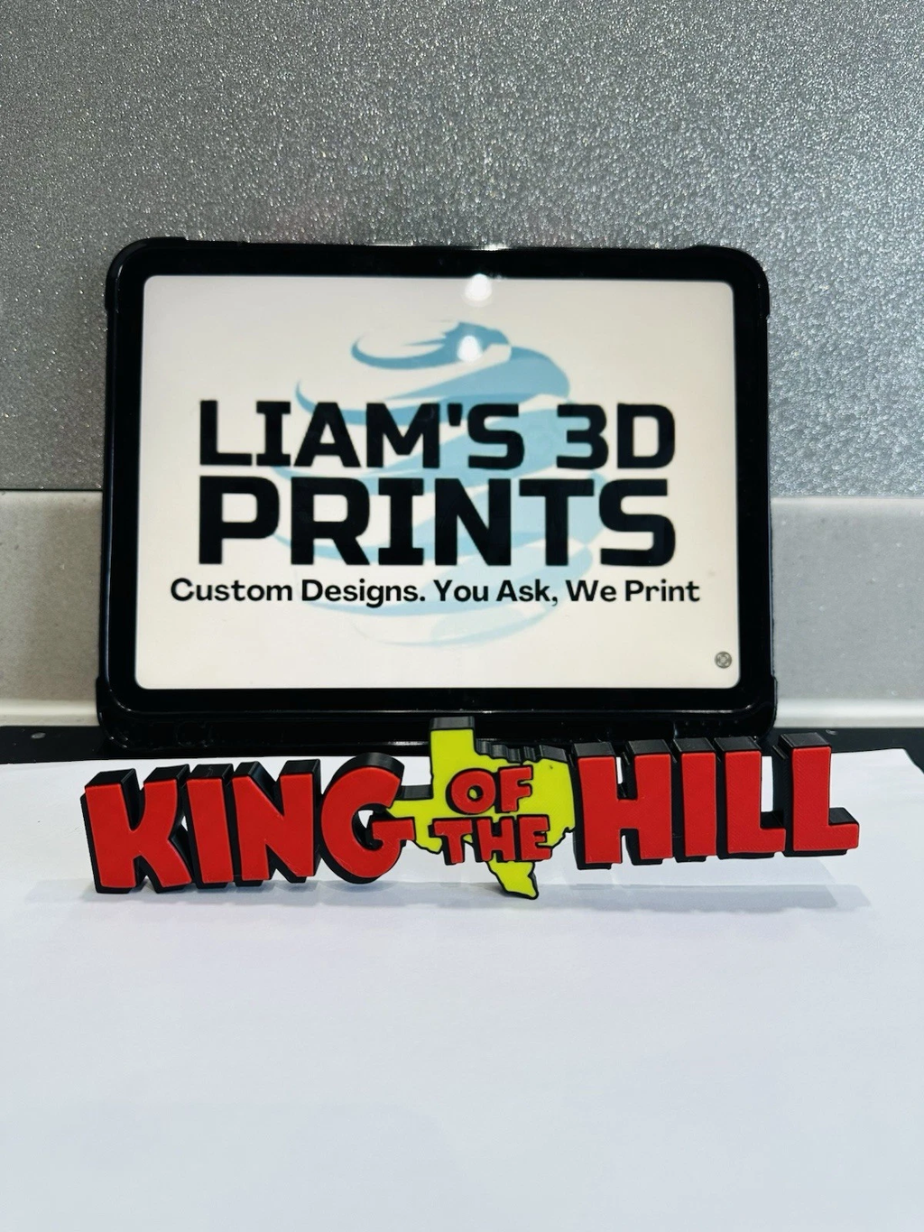 Decorative King of the Hill Tv Film logo Sign Display Pop