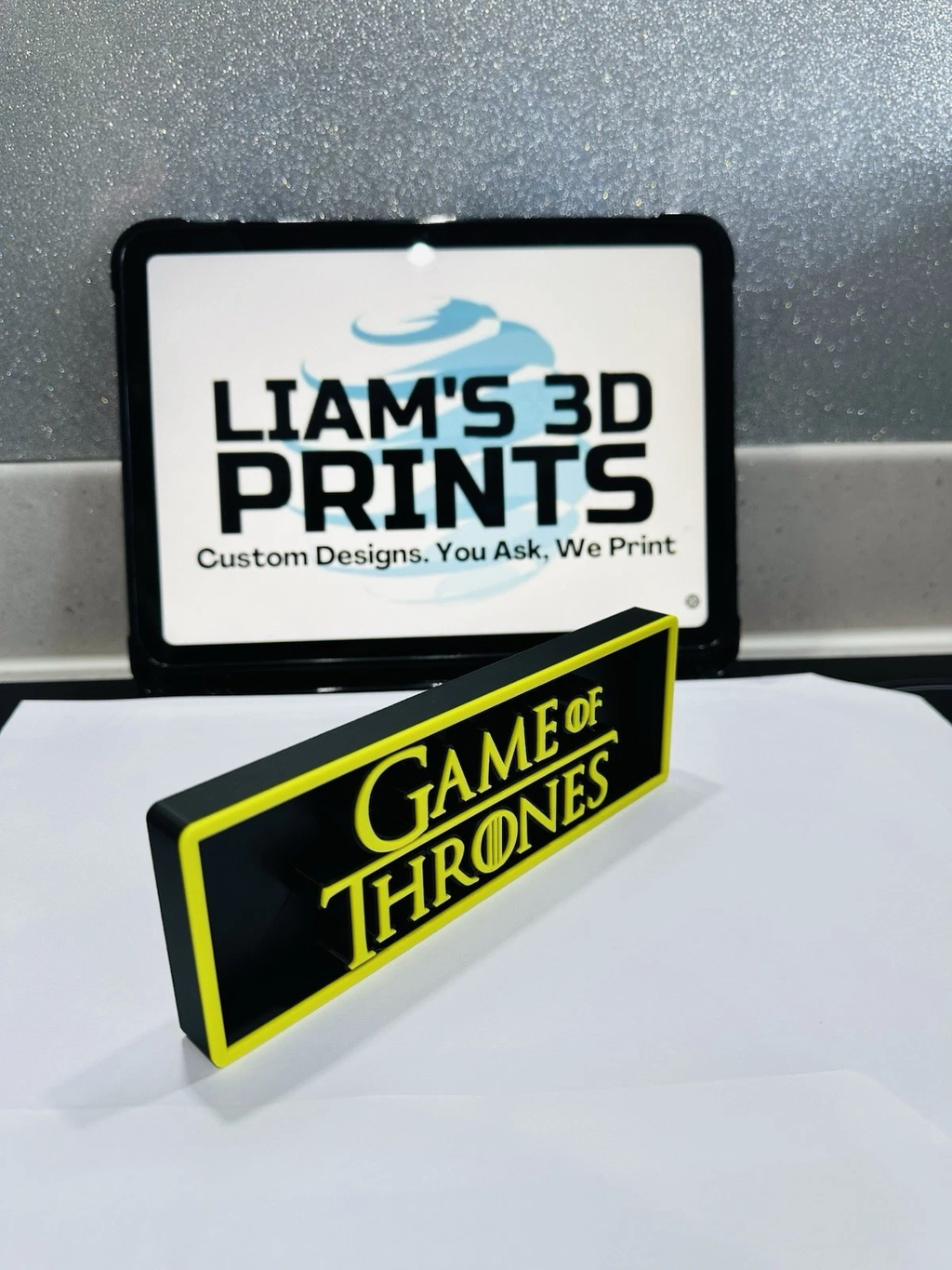 Decorative Game of Thrones Film Logo Sign Display Cinema s 17.5cm L 22cm