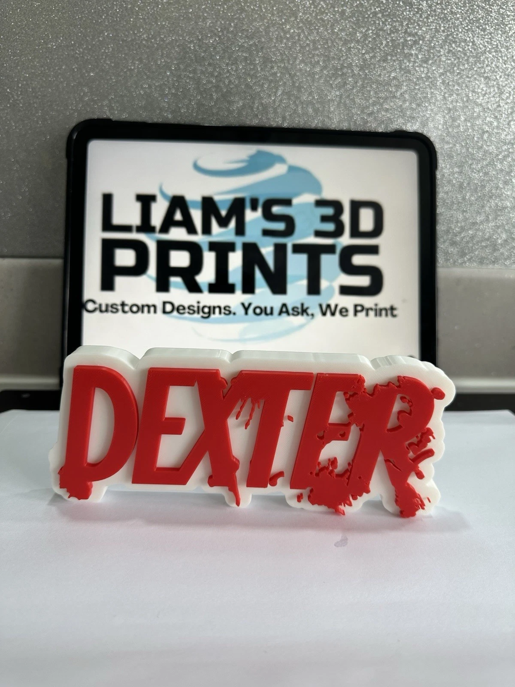 Decorative Dexter Tv Film Room Sign Display Logo Pops