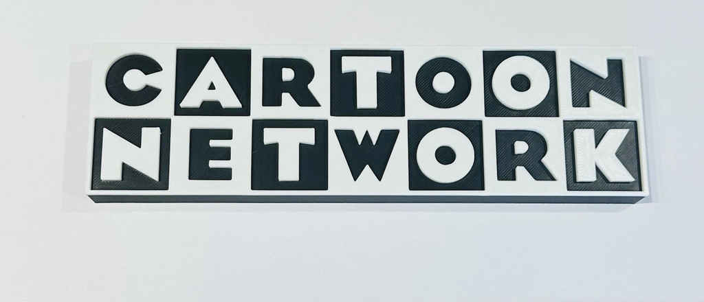 Decorative Cartoon Network TV Cartoon Retro Kids logo Sign Display Pop