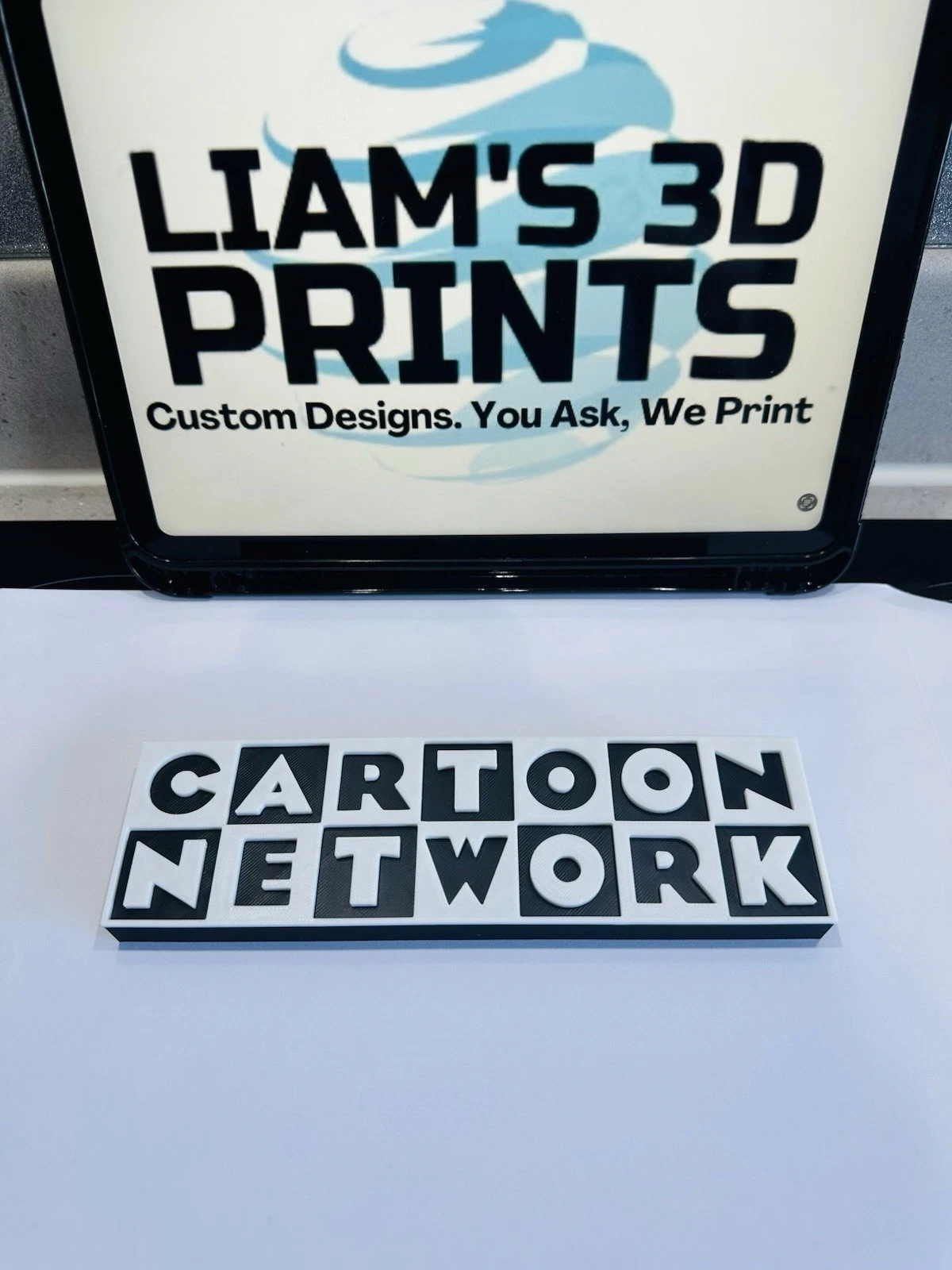 Decorative Cartoon Network TV Cartoon Retro Kids logo Sign Display Pop
