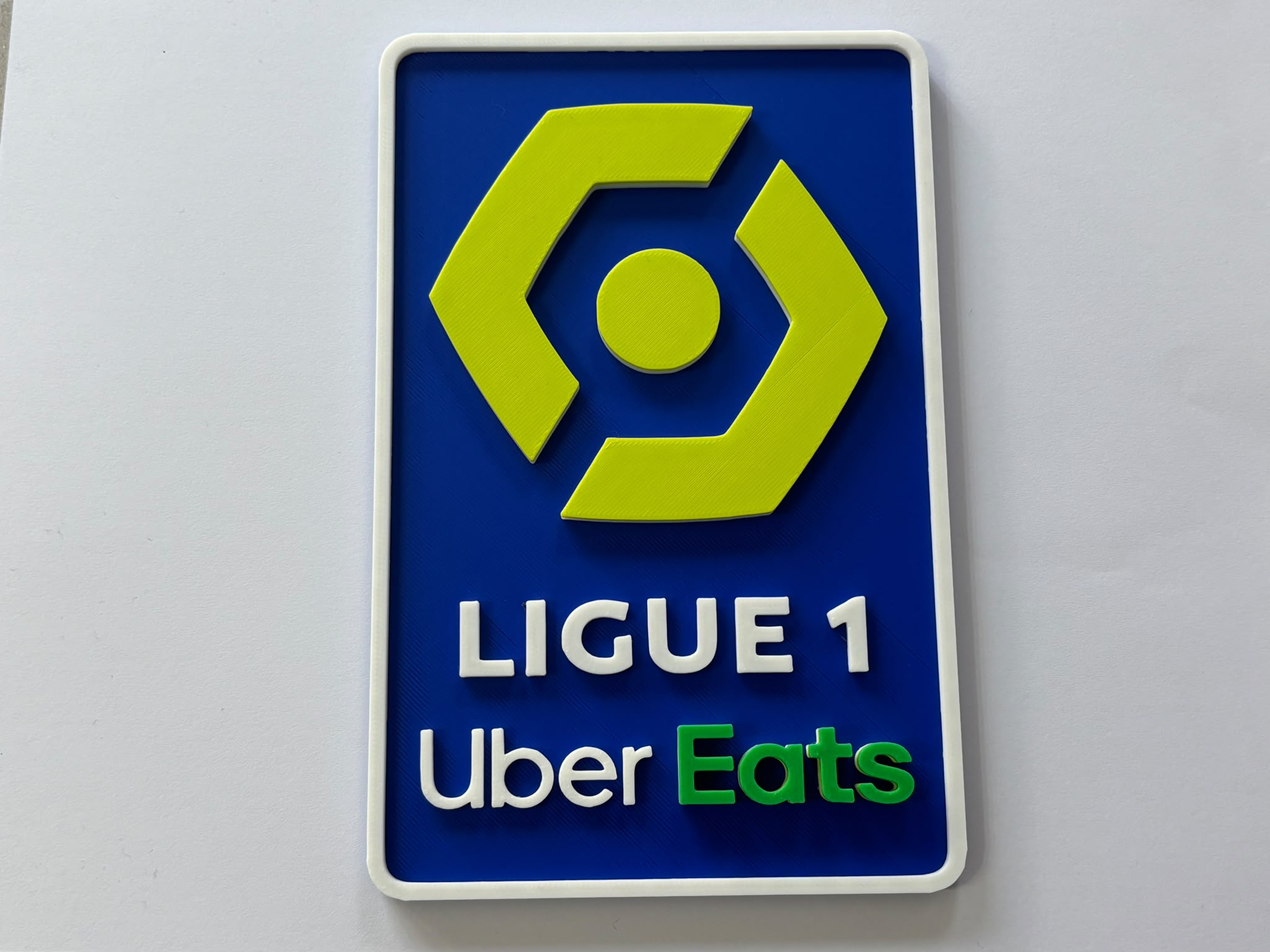 Decorative Ligue 1 Football Logo Room Sign Display