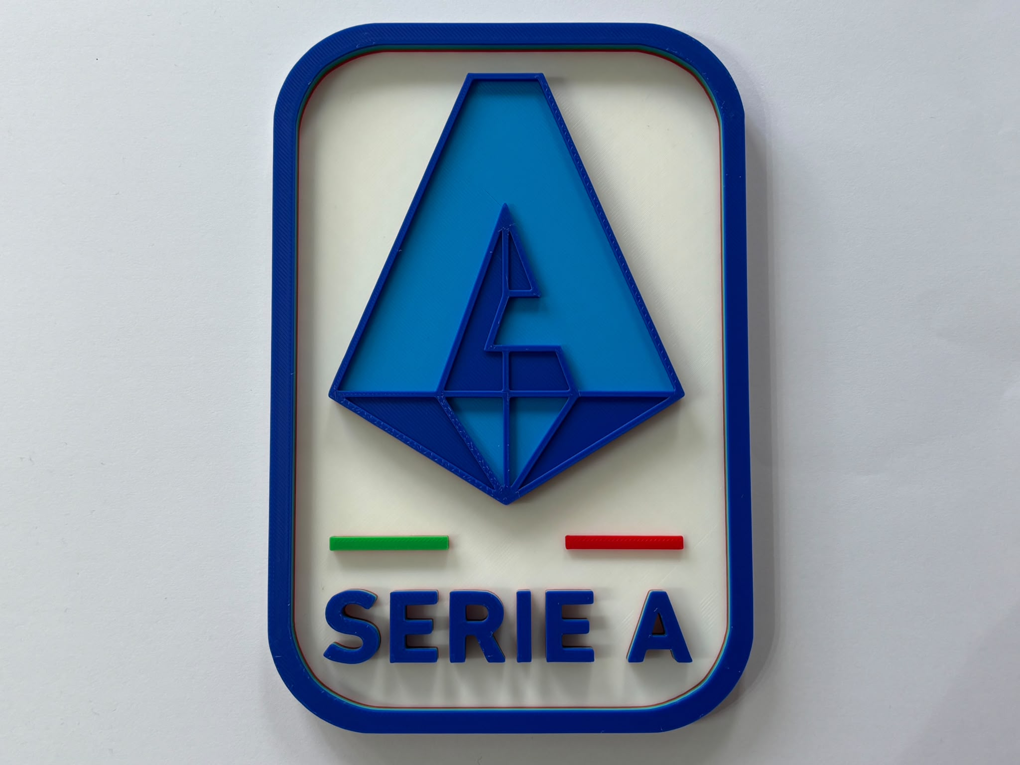 Decorative Serie A Football Logo Room Sign Display