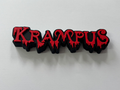 Decorative Krampus Film Self Standing logo display pops