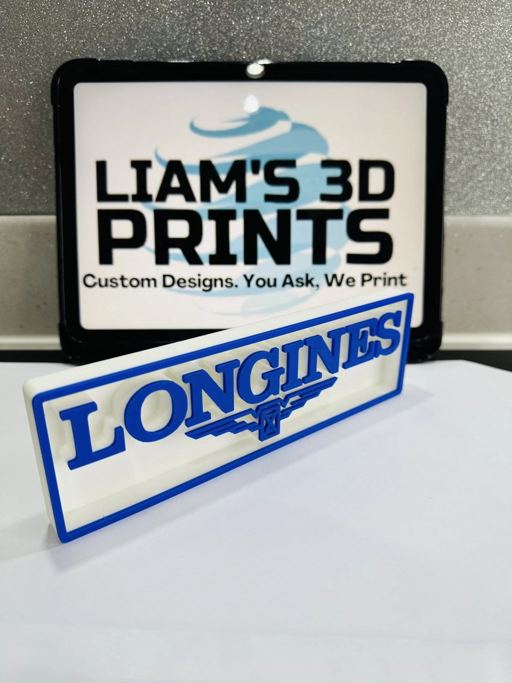Decorative Longines Watch Brand Logo Sign Display Box Sign