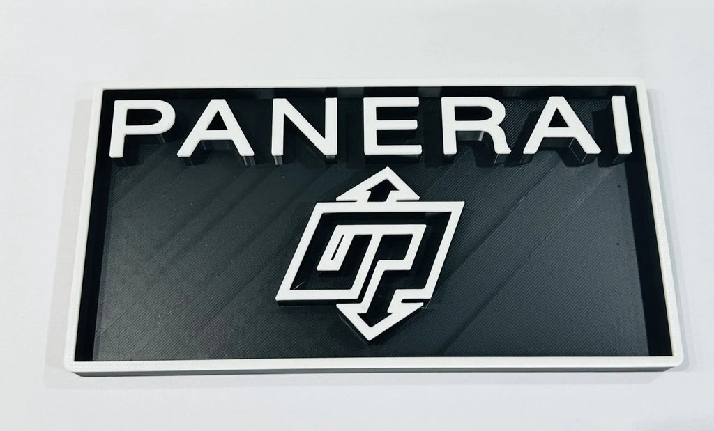 Decorative Panerai Watch Brand Logo Sign Display Box Sign