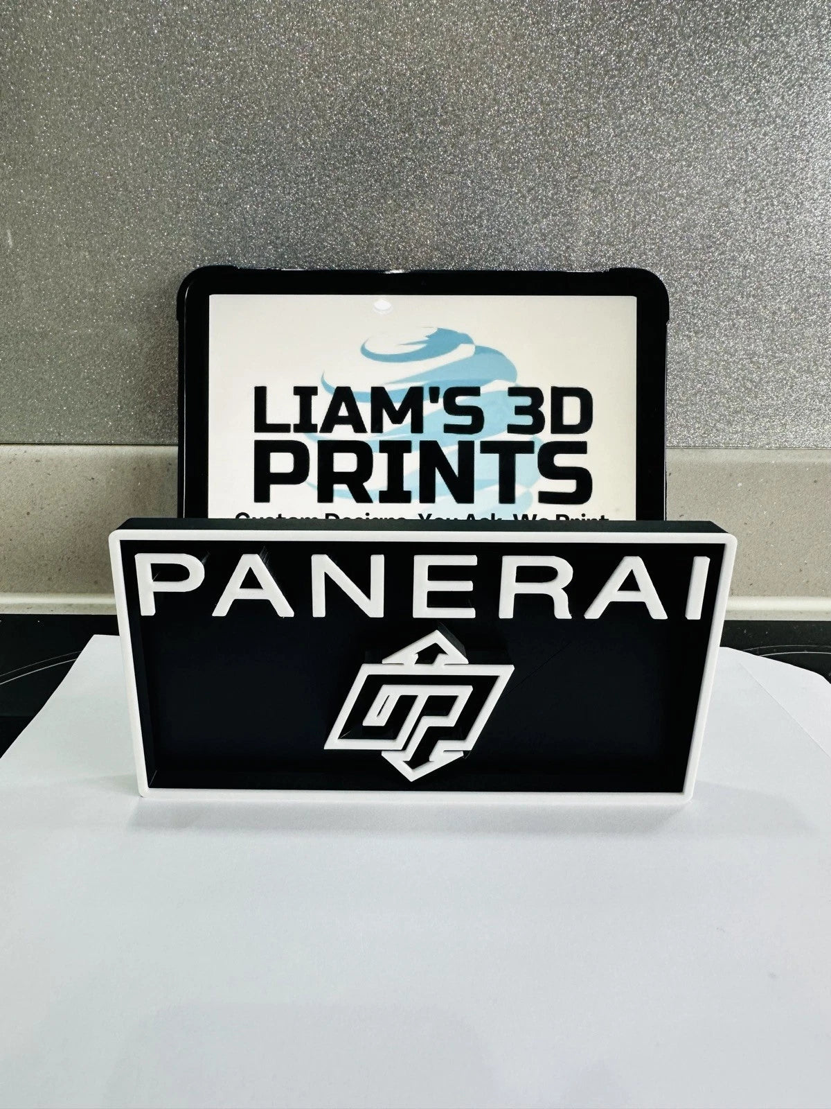 Decorative Panerai Watch Brand Logo Sign Display Box Sign