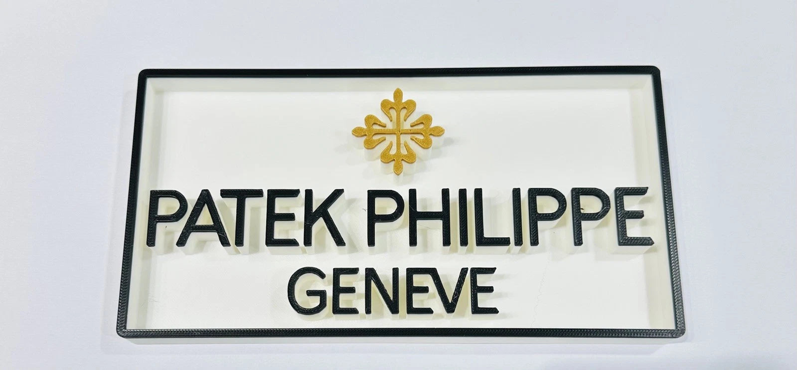 Decorative Patek Phillipe Watch Brand Logo Sign Display Box Sign