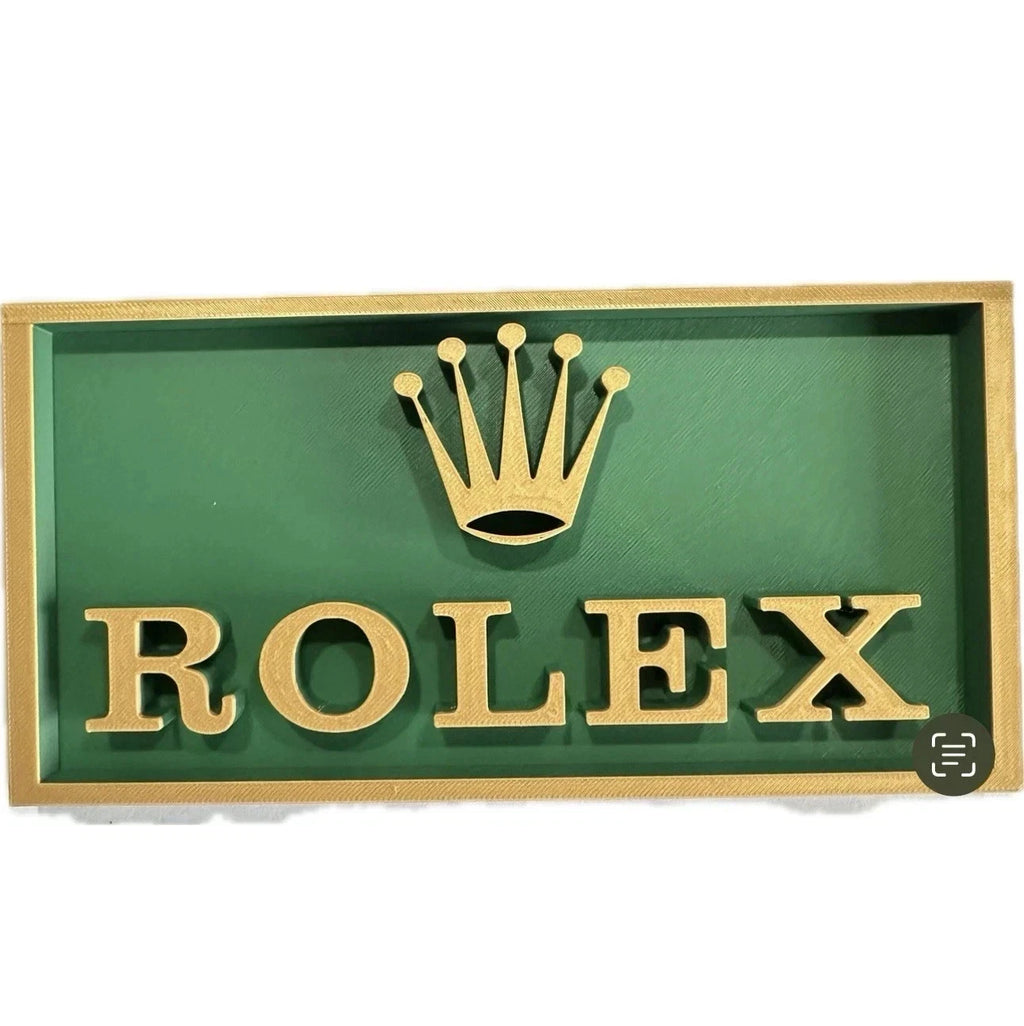 Decorative Rolex Watch Brand Logo Sign Display Box Sign