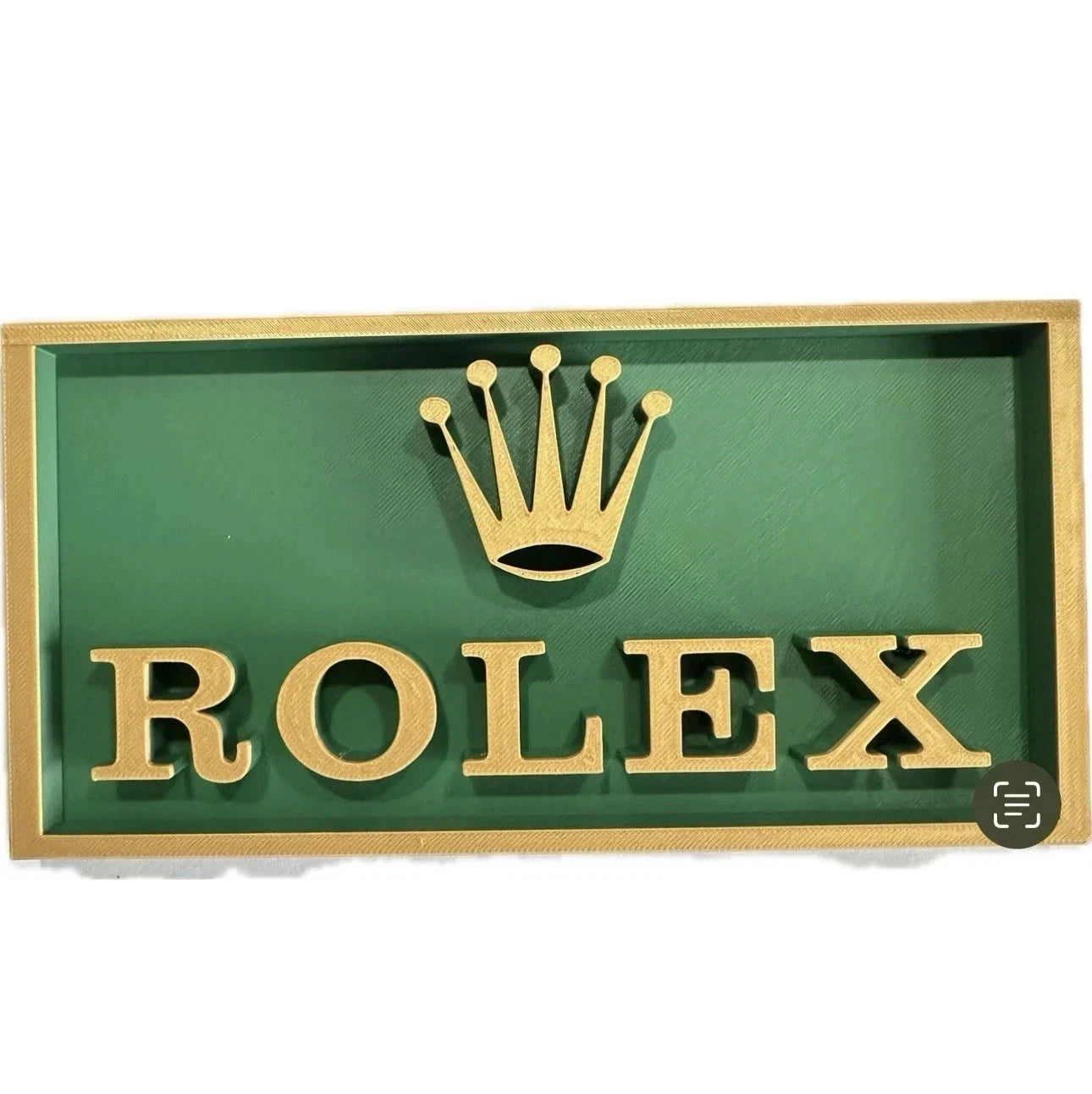 Decorative Rolex Watch Brand Logo Sign Display Box Sign