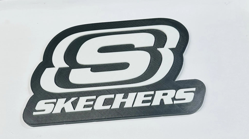 Decorative designer Sketchers Shoes logo Sign Display Clothing 3D