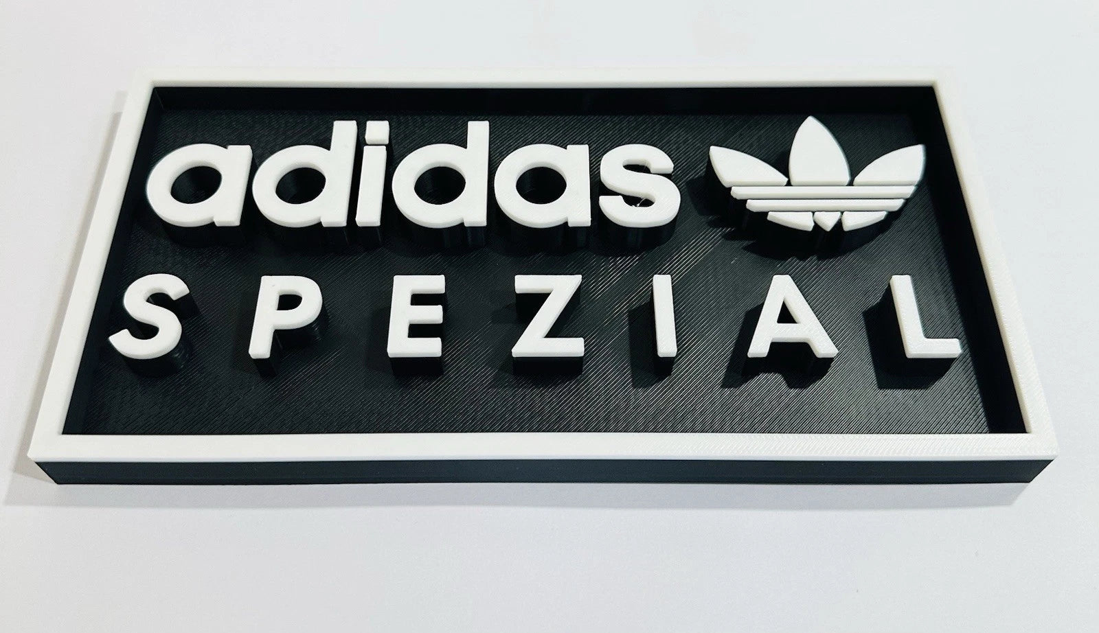 Decorative designer adidas spezial Box logo Sign Display Watch 20cm