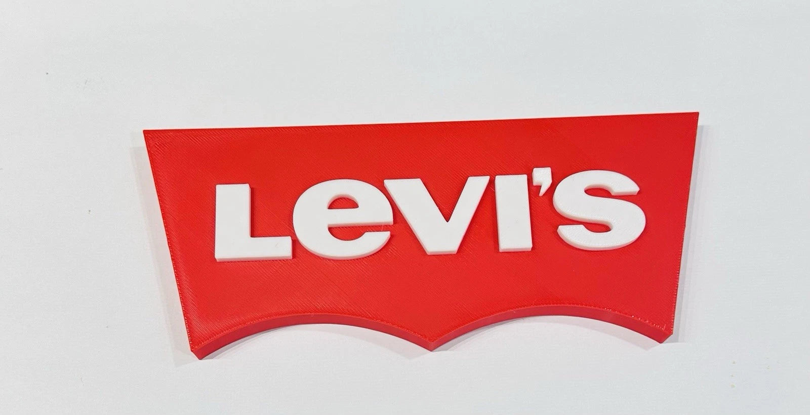 Decorative designer Levi's Levis logo Sign Display Clothing 3D